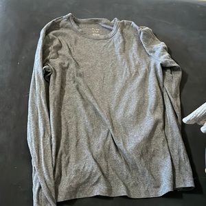 A New Day Long Sleeve T-shirt. Grey - L